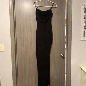 Black formal dress